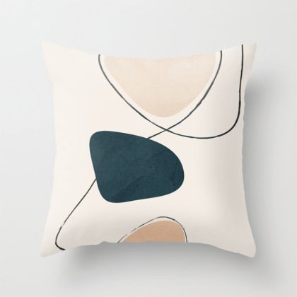 4PCS 45*45cm Abstract Geometry Throw Pillow Cases Set